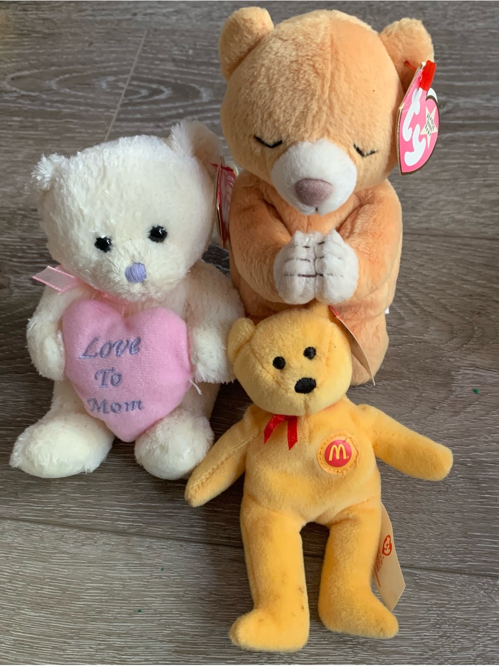 TY Beanie Babies Lot of 3 Vintage NWT